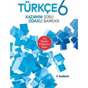 Tudem Yayınları 6. Sınıf Türkçe Kazanım Odaklı Soru Bankası