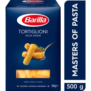 Kalın Kesme/ Tortiglioni Sade Makarna 500 Gr