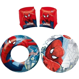 Spider-Man Lisanslı Simit Kolluk Deniz Topu Bestway Yüzme Seti