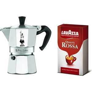 Moka Pot Express 4 Cup Tanışma Seti