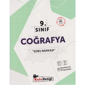 Kafa Dengi Yayınları 9.Sınıf Coğrafya Soru Bankası