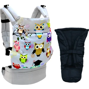 Neşeli Baykuşlar Yenidoğan Set Ergonomik Kanguru