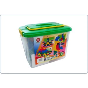 OK Eğitici Jumbo Blok 130 Parça (Kutulu)