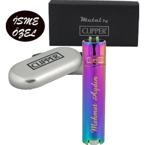 Clipper İsme Özel Çakmak