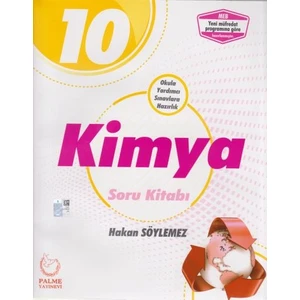 Palme Yayıncılık 10. Sınıf Kimya Soru Kitabı