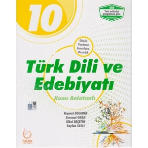 Palme Yayıncılık 10. Sınıf Türk Dili ve Edebiyatı Konu Anlatımlı