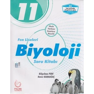 Palme Yayıncılık 11. Sınıf Fen Liseleri Biyoloji Soru Kitabı