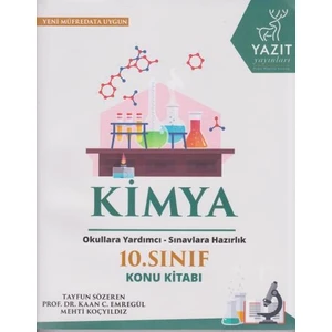 Yazıt Yayınları 10. Sınıf Kimya Konu Kitabı