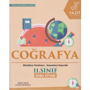 Yazıt Yayınları  11. Sınıf Coğrafya Soru Kitabı