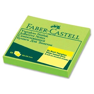 Yapışkan Notluk 75x75mm. Fosforlu Turuncu