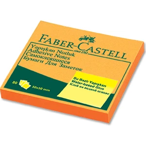Yapışkan Notluk 75x75mm. Fosforlu Turuncu
