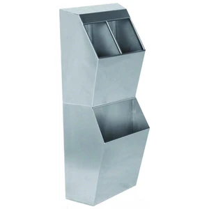 Arı Metal 2159 Galoş Bone Maske Seti Çöp Kovalı 2‘Li Takım 304 Kalite