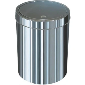 Arı Metal 1321 Dokunmatik Çöp Kovası Paslanaz 12 Litre İtme Kapak 20*30 Cm
