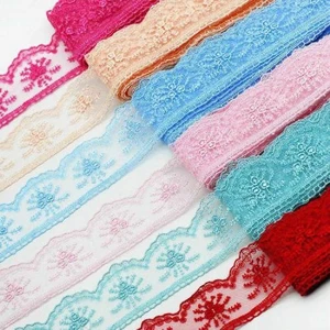 Güpür 9 Metre Dantel Güpür Pembe ( En 5 cm )