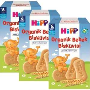Organik Bebek Bisküvisi 150 gr 6+ Ay x 3 Adet