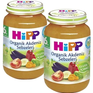 Organik Akdeniz Sebzeleri 190 gr 6+ Ay x 2 Adet