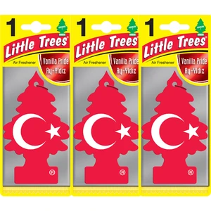 Little Trees Asma Koku Vanilla Pride Türk Bayrağı Kokusu 3 Adet