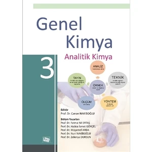 Anı Yayıncılık Genel Kimya 3 Analitik Kimya