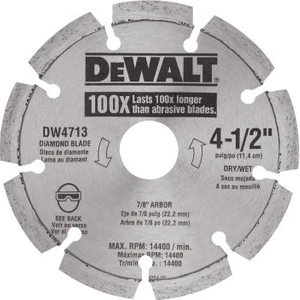 115mm  Segmanlı Elmas Disk DWA47452HP