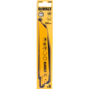 DT2384 Metal Kesim Tilki Kuyruğu Testere Bıçağı Metal 5Ad.