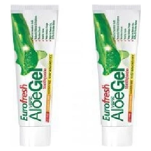 Eurofresh Aloe Veralı Diş Macunu 2Li Set