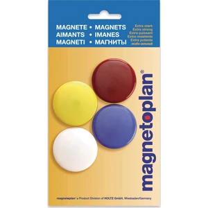 Renkli Miknatis 40 Mm - 4 Adet