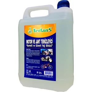 Terlans Kuvvetli ve Güvenli Motor & Jant Temizleyici 5 Kg + Uygulama Süngeri