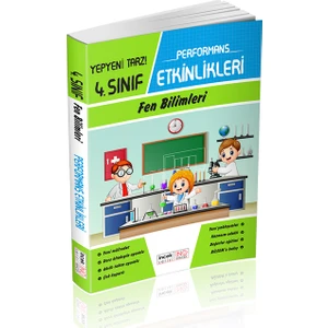 İnovasyon 4. Sınıf Fen Bilimleri İncek Serisi Performans Etkinlikleri