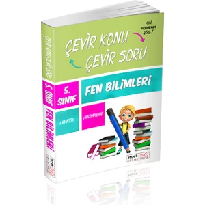 İnovasyon Yayınları 5. Sınıf Fen Bilimleri Çevir Konu Çevir Soru İncek Serisi