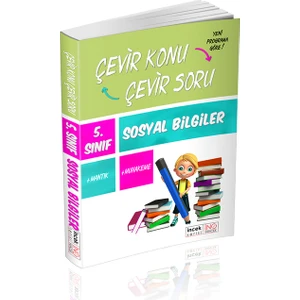 İnovasyon Yayınları 5. Sınıf Sosyal Bilgiler Çevir Konu Çevir Soru İncek Serisi