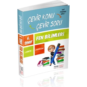 İnovasyon Yayınları 6. Sınıf Fen Bilimleri Çevir Konu Çevir Soru İncek Serisi