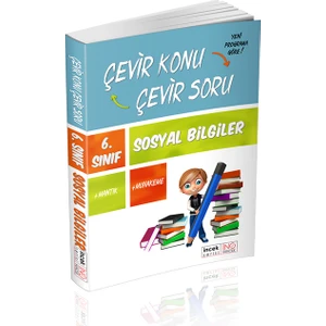 İnovasyon Yayınları 6. Sınıf Sosyal Bilgiler Çevir Konu Çevir Soru İncek Serisi