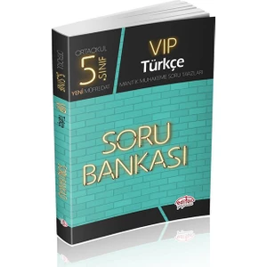 Editör Yayınları 5. Sınıf VIP Türkçe Soru Bankası