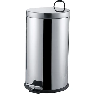 16 Litre Pedallı Çöp Kovası Krom