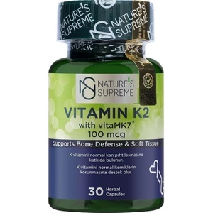 Nature's Supreme Vitamin K2 100 mg 30 Kapsül