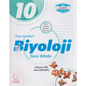 Palme Yayıncılık 10. Sınıf Fen Liseleri Biyoloji Soru Kitabı
