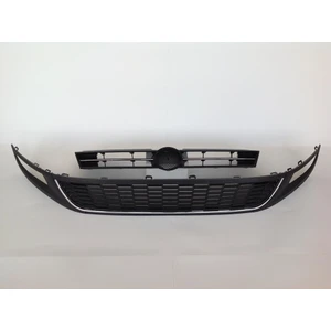 Volkswagen Polo 2009 2013 Krom Panjur Orta Izgara+Sis Çerçevesi