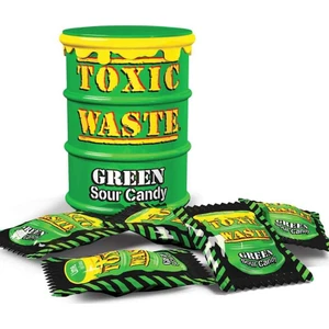 Toxic Waste Green Sour Ekşi Şeker 42 gr