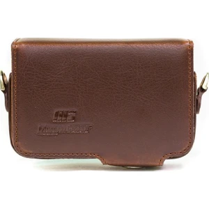 MegaGear Sony Cyber-Shot Dsc-Hx80 Yatay Suni Deri Kamera Çantası