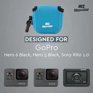 MegaGear Sony Rx0 1.0, Hero 5 , Hero 6, Hero 8 Neopren Kamera Kılıfı