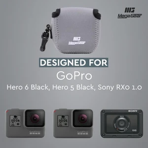 MegaGear Sony Rx0 1.0, Hero 5 , Hero 6, Hero 8 Neopren Kamera Kılıfı