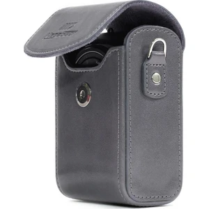 MegaGear Panasonic ZS200, DC-TZ200 Suni Deri Dikey Kamera Çantası