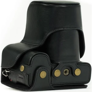 MegaGear Sony Alpha A7S II, A7R II, A7II Suni Deri Kamera Çantası