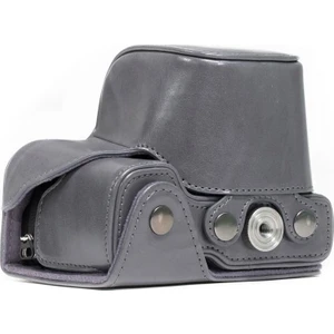 MegaGear Sony Alpha A6000 A6300(16-50mm) Suni Deri Kamera Çantası