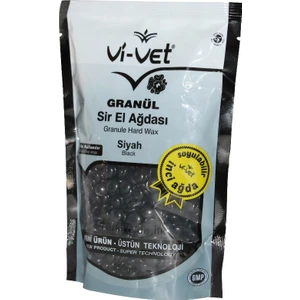 Vivet  Granül Sir El Ağdası İnci Boncuk Ağda (Siyah)