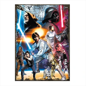 Ahşap Tablo Star Wars