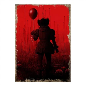 Ahşap Tablo Stephen King iT O