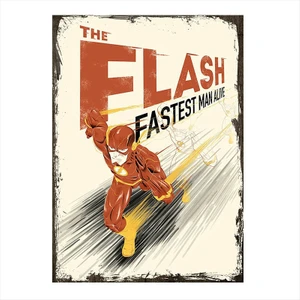 Ahşap Tablo The Flash