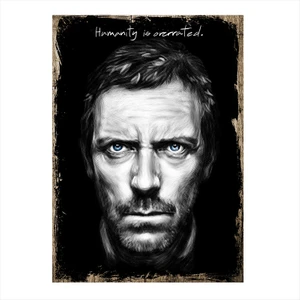 Ahşap Tablo Dr House