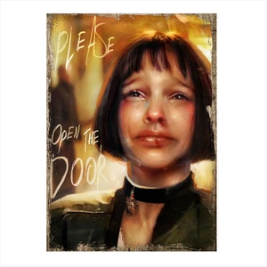 Ahşap Tablo Leon Sevginin Gücü Mathilda